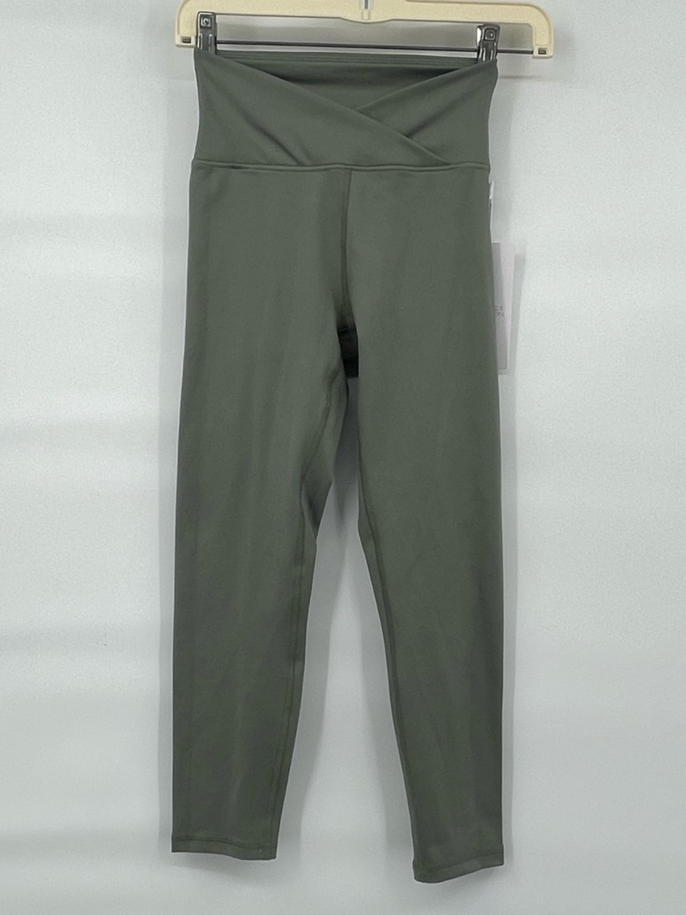 Balance Collection NWT sage green cross over waist band leggings